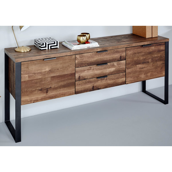 Mercury Row Apogee 180Cm Wide 3 Drawer Sideboard & Reviews Wayfair.co.uk